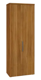 SIN 6 - 8D kancelářská skříň, 2-dveřová, 2170x800x400, ořech světlý